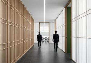 Schéma conceptuel d'une base de connaissances IA centralisant des informations organisées pour un modèle de langage.