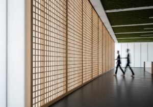 Un comité de gouvernance IA en session de travail, définissant la stratégie et les lignes directrices de l'entreprise.