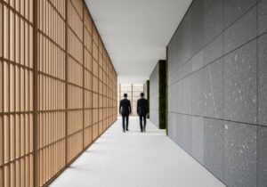 Schéma conceptuel montrant comment la technologie du RAG d'entreprise relie l'IA à des documents internes fiables.