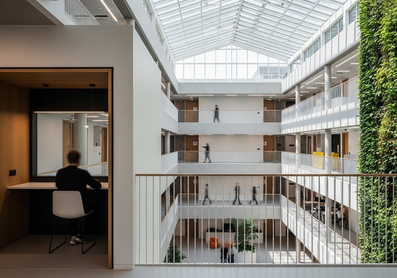 La traçabilité des réponses IA intégrée dans un environnement de travail numérique pour garantir l'authenticité.