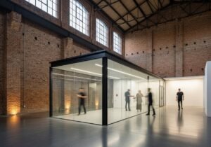 Illustration du concept de la vectorisation des données, traduisant des mots en coordonnées numériques analysables.