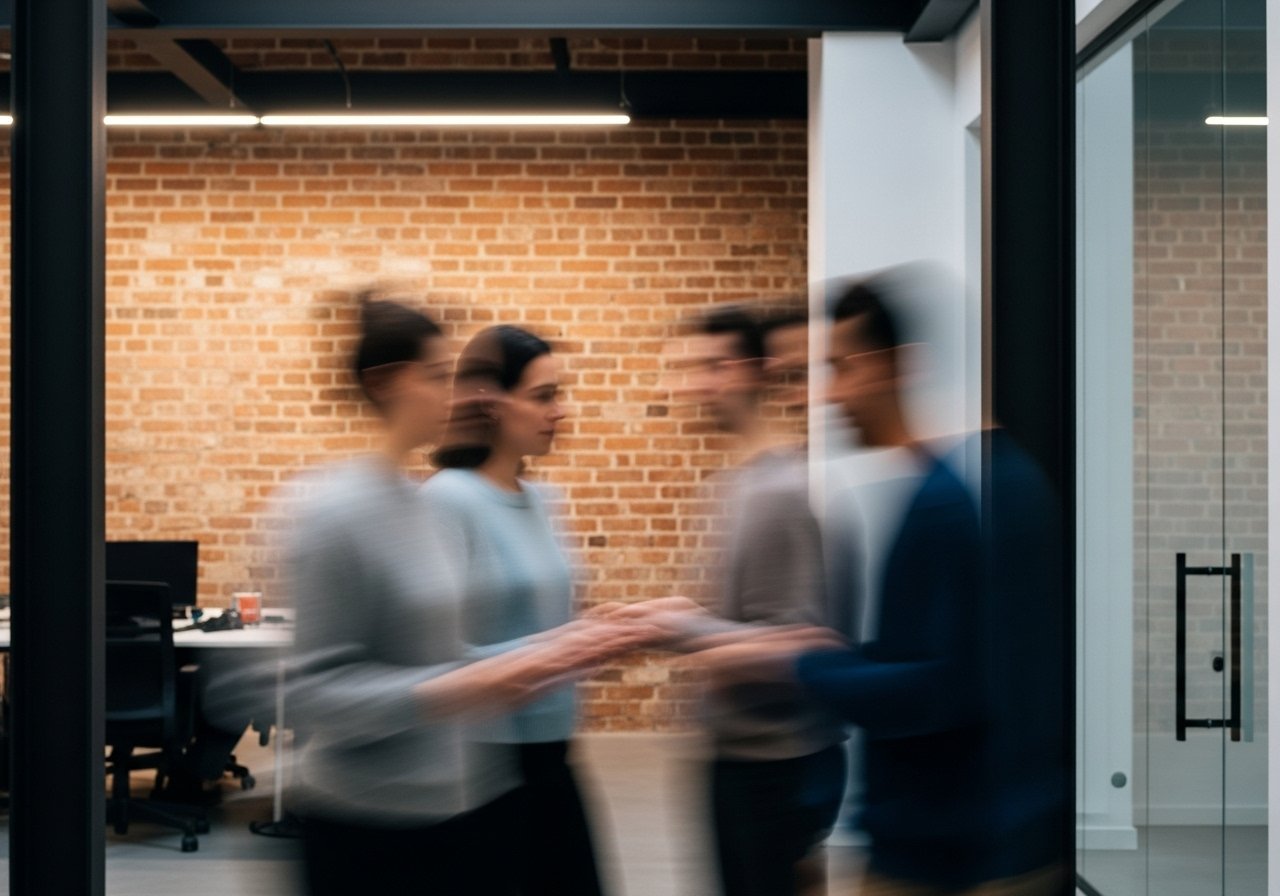 Les agents IA pour entreprise doivent pouvoir s'intégrer aux systèmes d'information (SI) existants 2 Environnement professionnel où la connexion sécurisée des agents IA pour entreprise garantit la protection des informations.