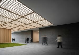 Vue d'ensemble conceptuelle montrant comment la conformité réglementaire assistée par IA simplifie la veille juridique.