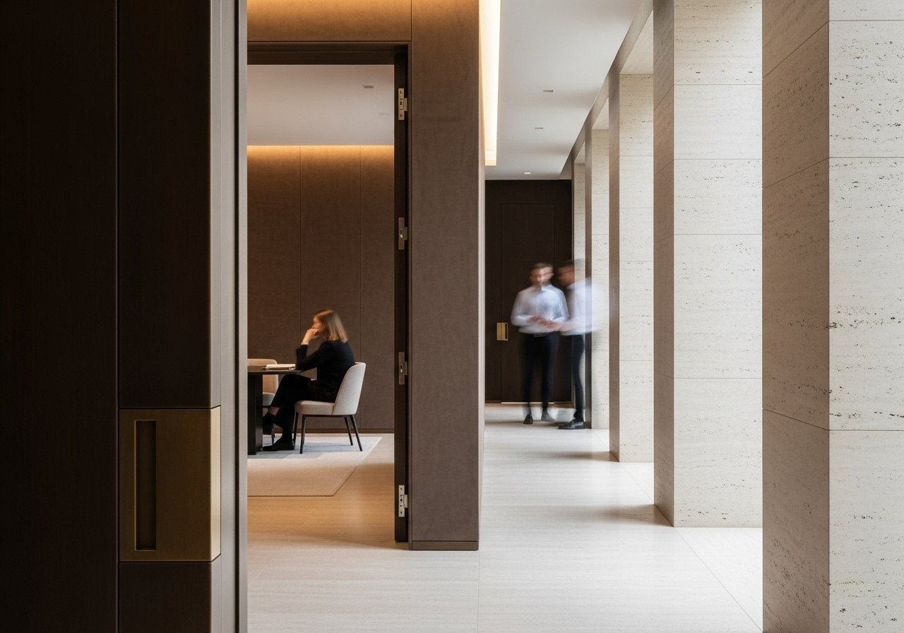 Un professionnel utilise l'IA pour l'immobilier commercial afin d'obtenir des analyses de baux et optimiser ses décisions.