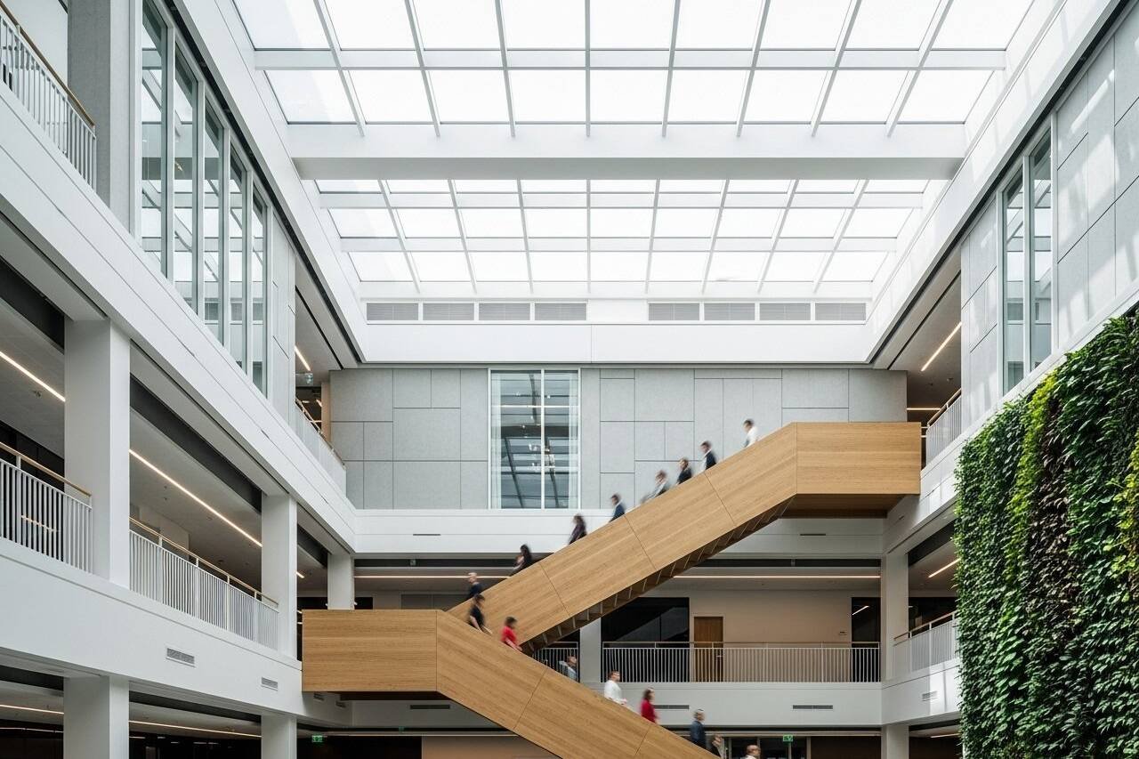 Comment réussir son intégration IA pour SAP ? 1 Schéma conceptuel illustrant une architecture réussie pour l'intégration IA pour SAP dans un écosystème d'entreprise.