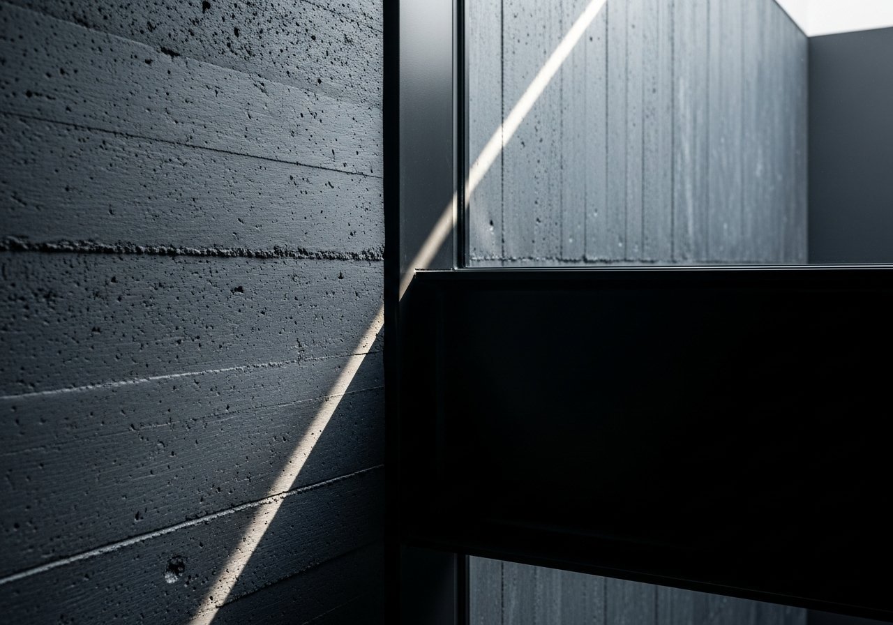 Vision abstraite de la synergie entre l'humain et une IA privée pour entreprise dans un cadre de confiance.