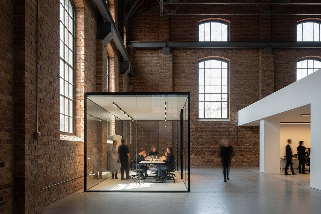 L'intelligence artificielle composite : comment la fusion de différentes techniques d'IA crée des systèmes plus robustes et capables de raisonner. 9 Une illustration conceptuelle montrant la fusion de plusieurs modules pour former une intelligence artificielle composite.