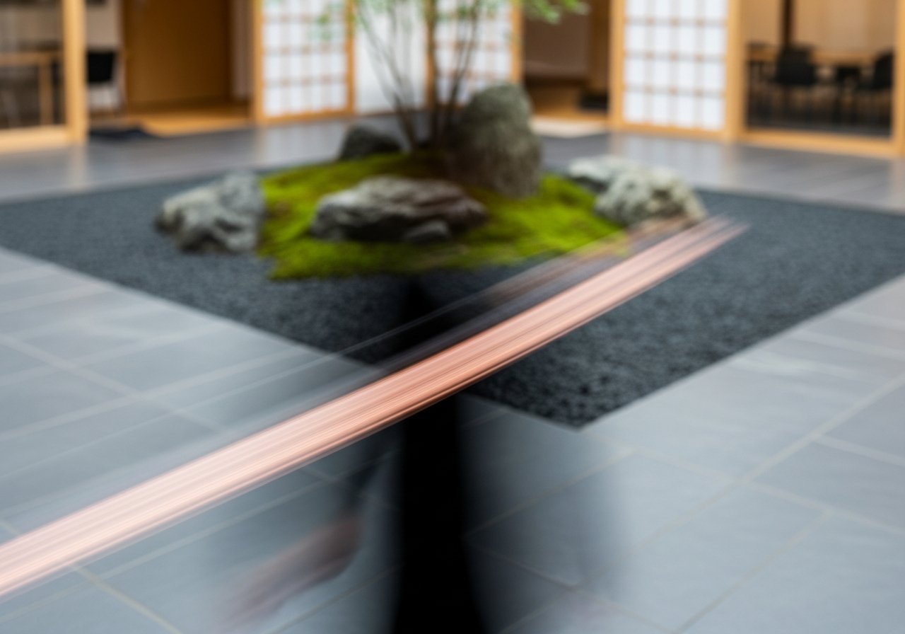 Illustration d'un environnement de calcul où un OS IA gère efficacement les ressources matérielles dédiées à l'IA.