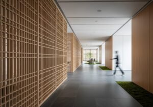 Illustration conceptuelle montrant la synergie entre l'humain et la technologie qui définit le salarié augmenté.