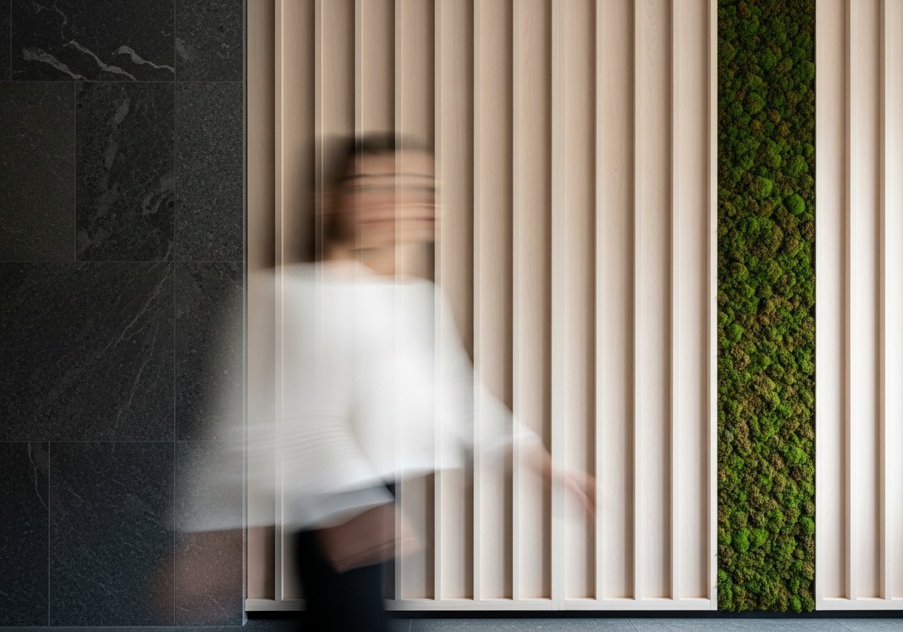 Comprendre ce qu'est le salarié augmenté et comment l'IA va transformer le travail de demain. 2 Le salarié augmenté évoluant dans un environnement de travail futuriste, où l'IA est un partenaire collaboratif.