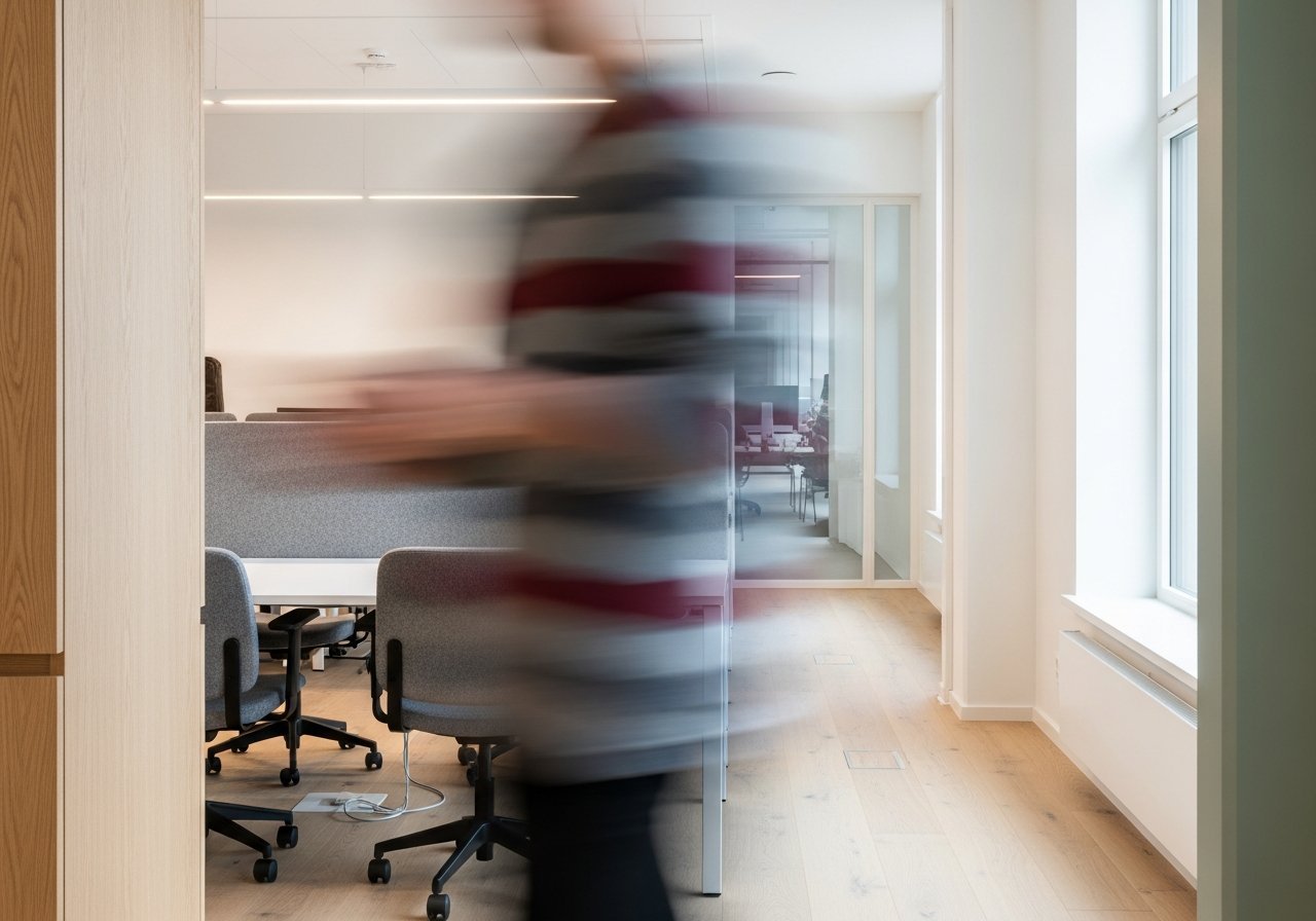 Un environnement de travail collaboratif où le développement d'applications IA low-code démocratise la création technologique.