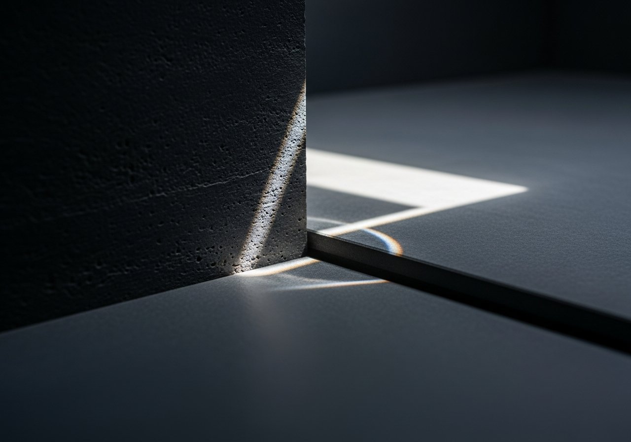 Vision abstraite de l'interaction entre l'humain et une IA de confiance pour les métiers critiques, gage de sécurité.