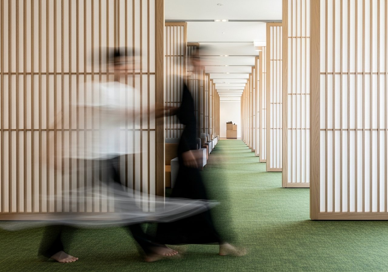 L'environnement de travail moderne illustre parfaitement l'avenir des cabinets professionnels avec l'IA.